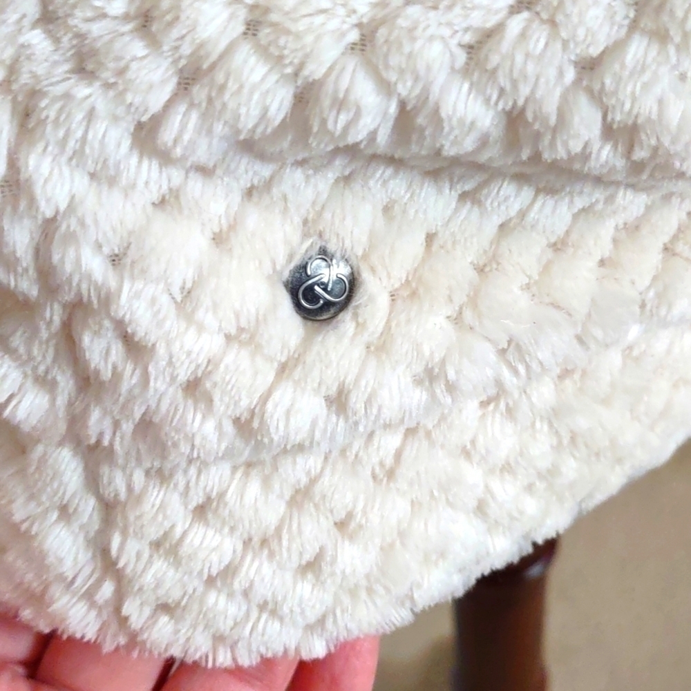 ZELLA Plush Pile Zip Jacket Size Medium - Picture 6 of 9